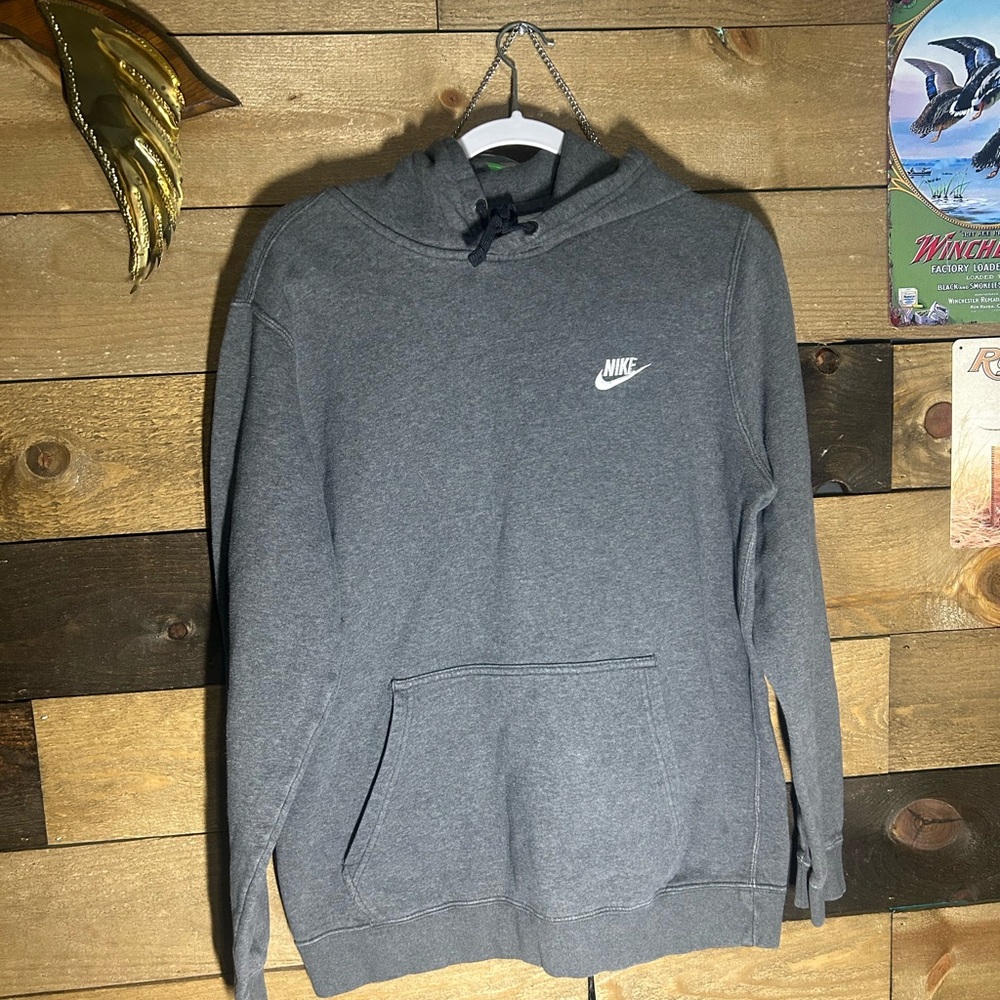 Nike Men's Charcoal Hoodie